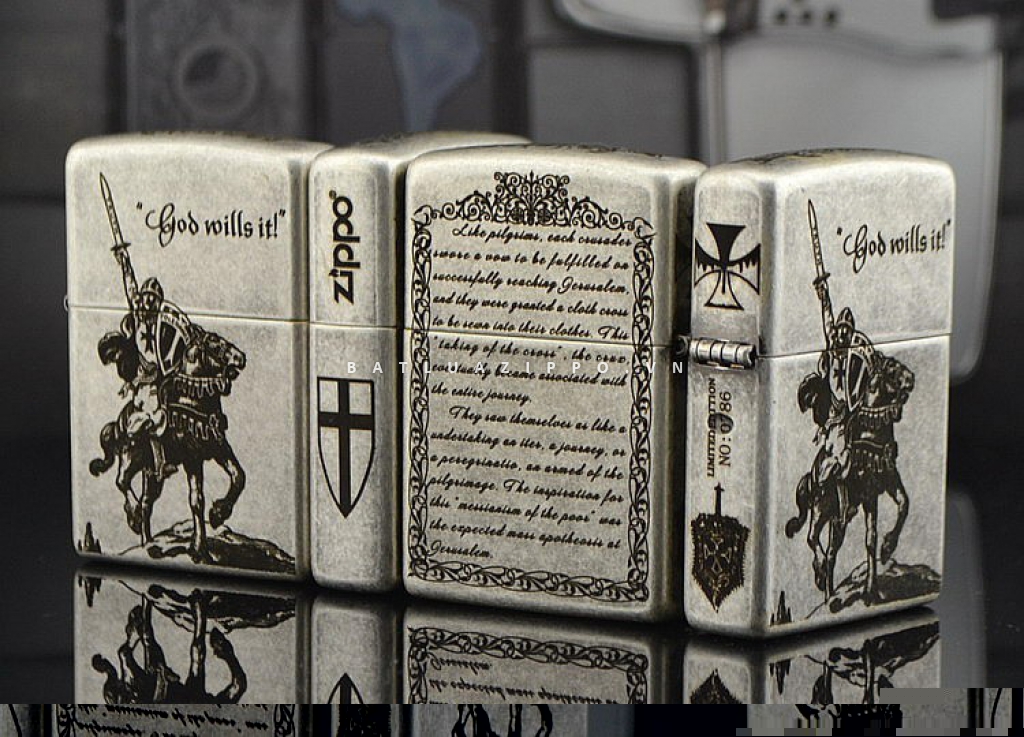 Bật lửa Zippo chính hãng Sovereign Military Malta