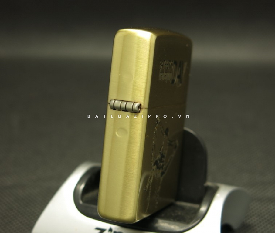 Bật lửa Zippo chính hãng đồng nhẹ khắc ngày của bố vô cùng ý nghĩa