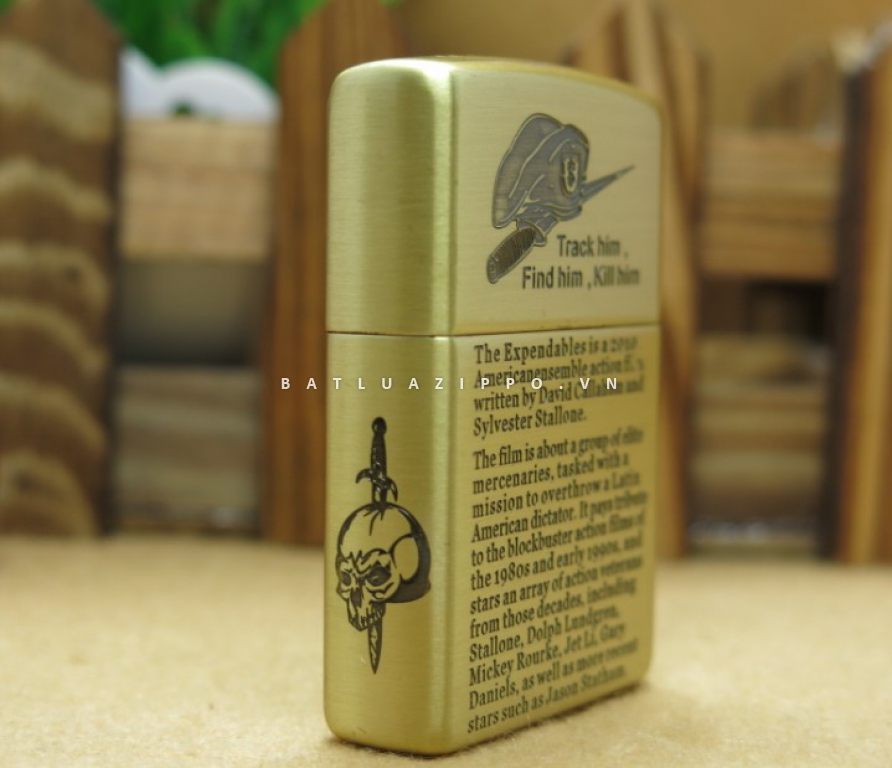 Bật lửa Zippo chính hãng The Expendables