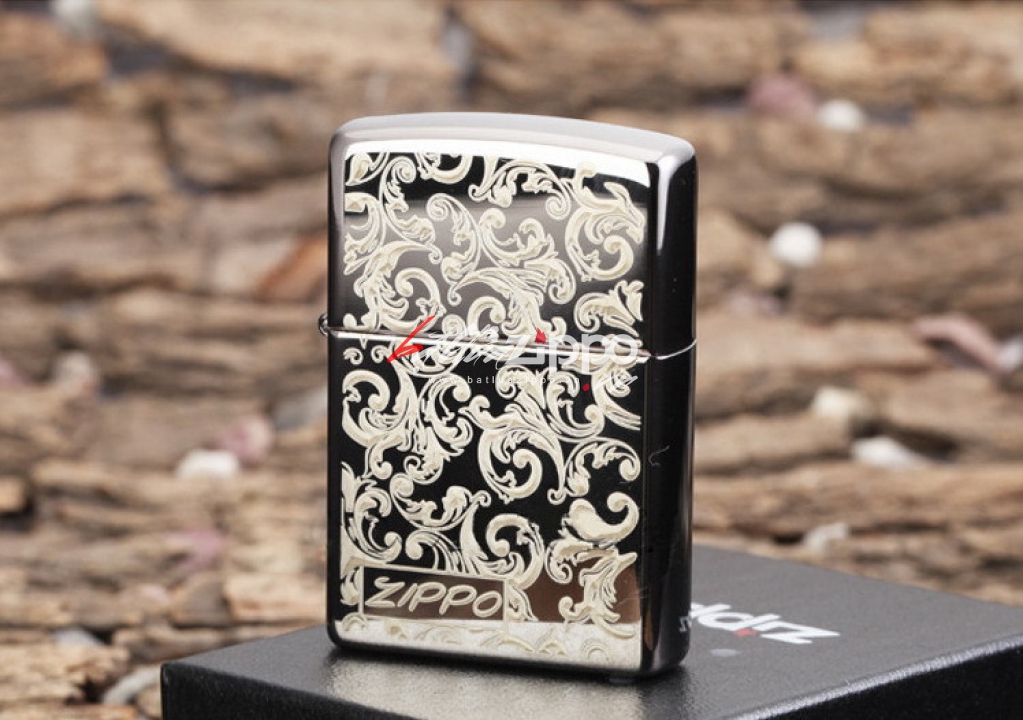 Bật lửa Zippo chính hãng 150 in hoa văn