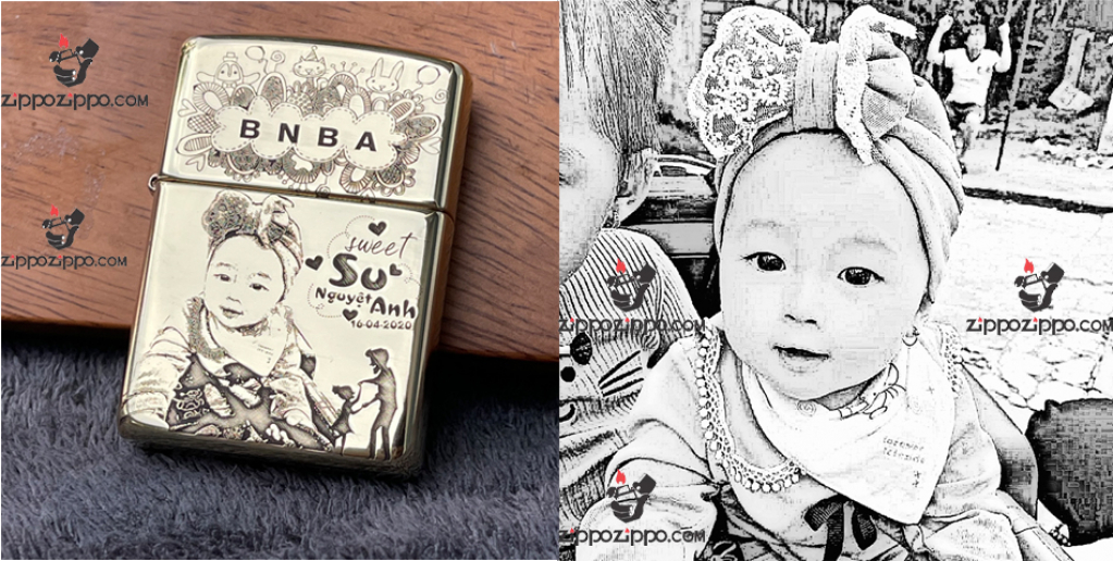 Nhận Thiết Kế Chế Tác Zippo Trên Nền Đồng Khối 169-254
