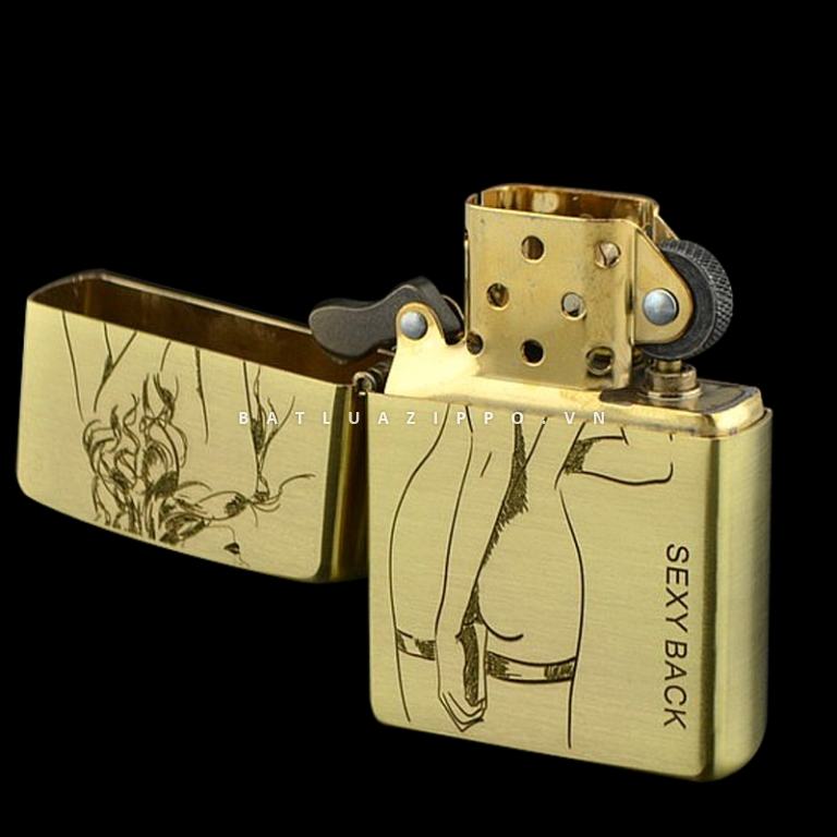 Bật lửa Zippo chính hãng back Sexy American