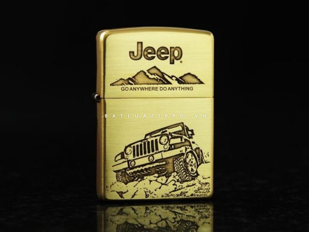 Bật lửa Zippo chính hãng phiên bản giới hạn xe JEEEP