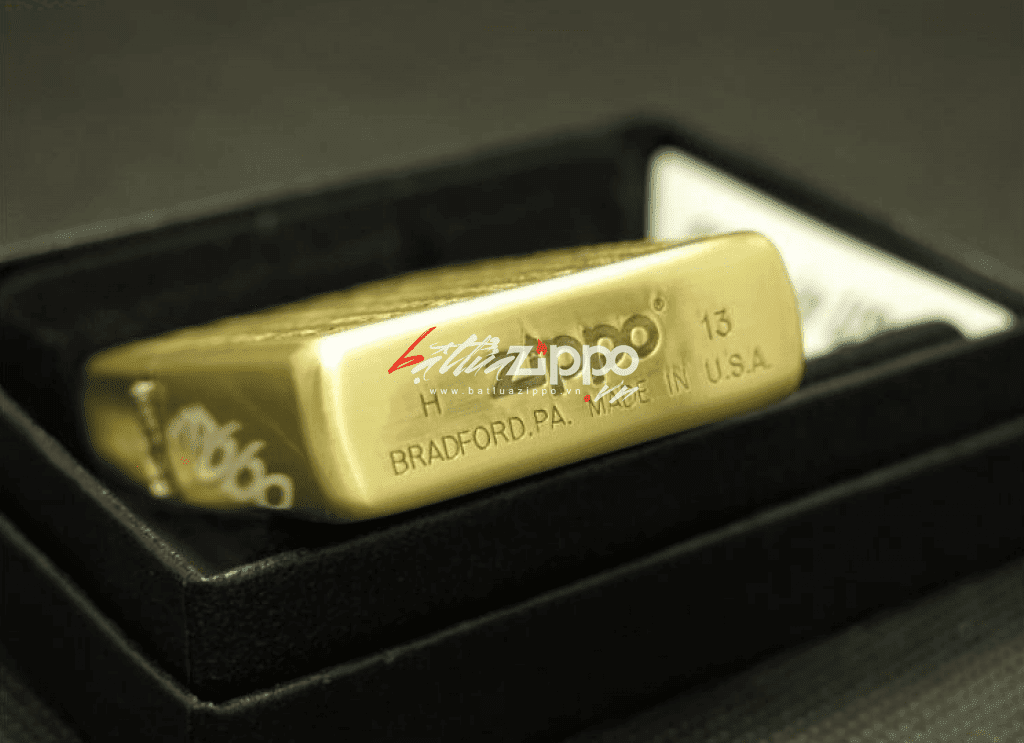 Bật lửa Zippo chính hãng đồng khắc Bát Nhã Tâm Kinh