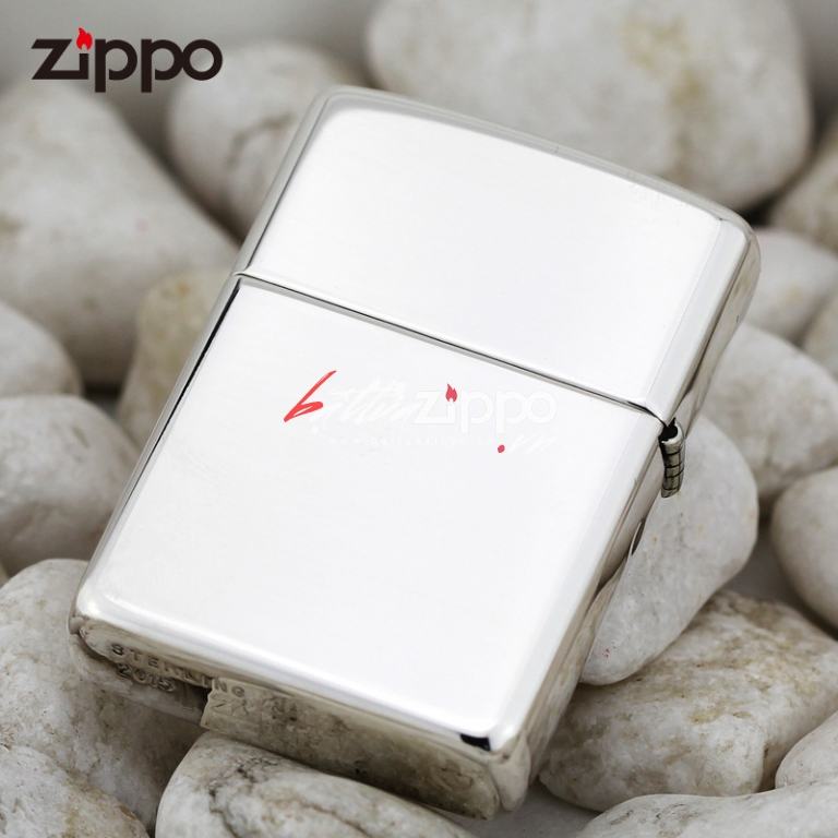 Zippo 26 - bật lửa zippo chính hãng bạc nguyên khối trơn bóng vỏ dày