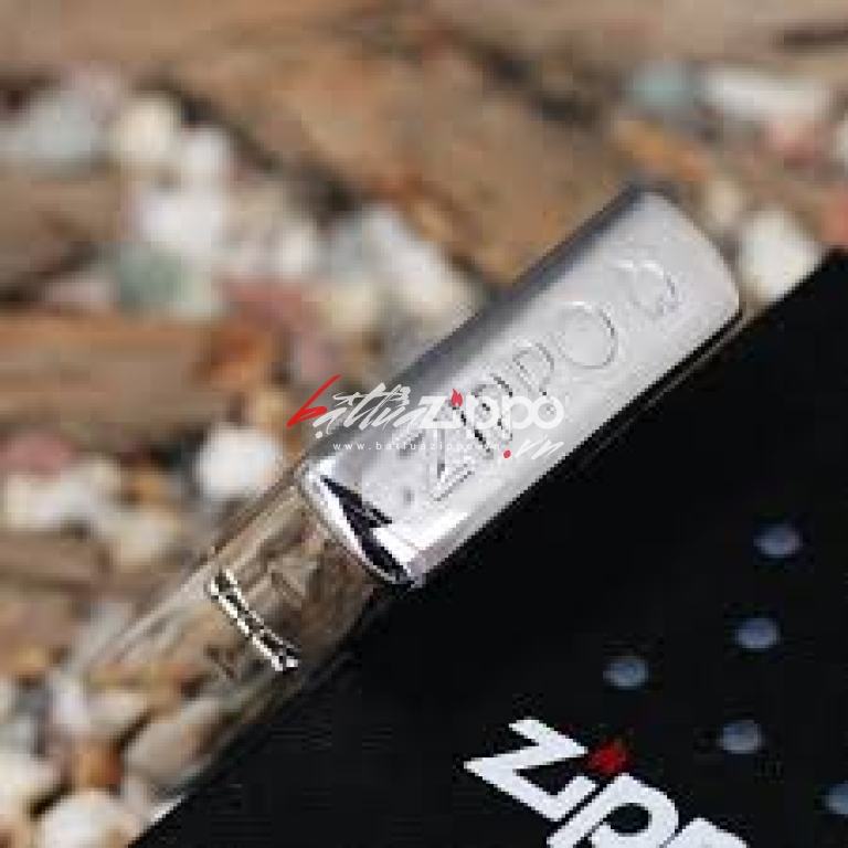 Bật lửa zippo chính hãng bạc trơn khắc chữ ZIPPO