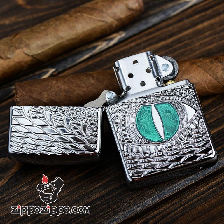Bật Lửa Zippo phiên bản mắt rồng