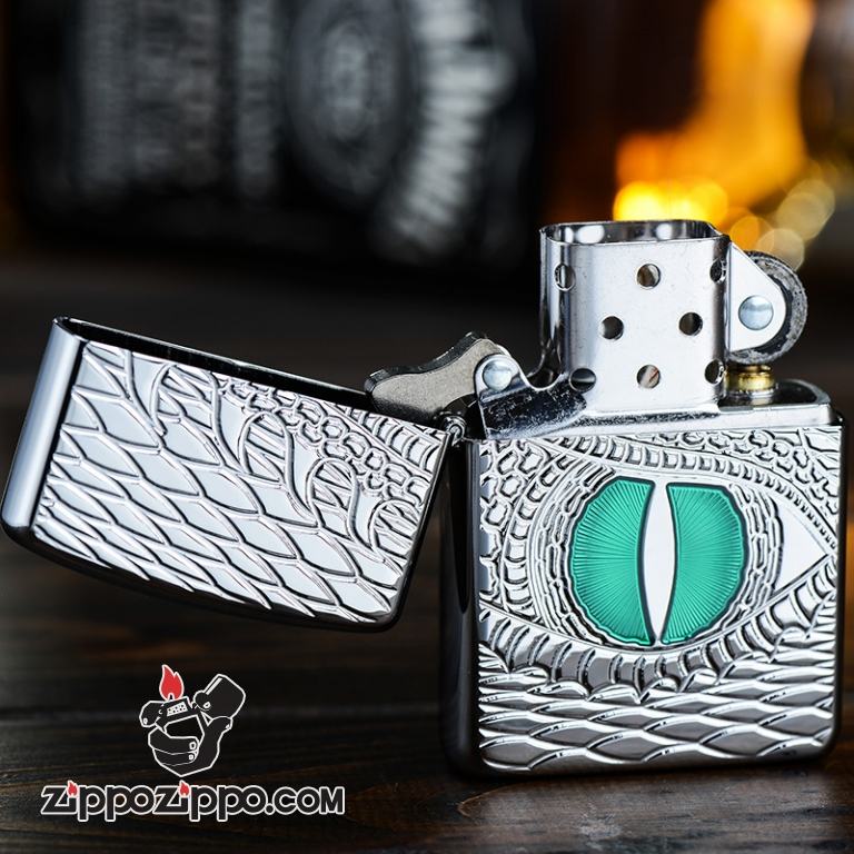 Bật Lửa Zippo phiên bản mắt rồng