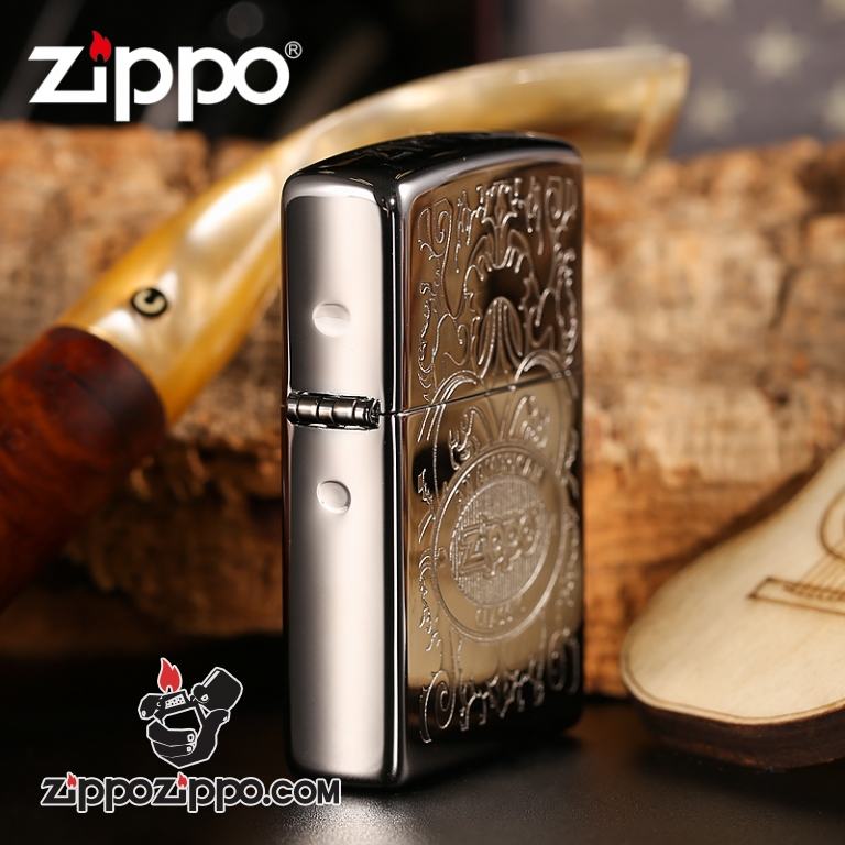 Bật lửa Zippo phiên bản Original khắc hình vương miệng
