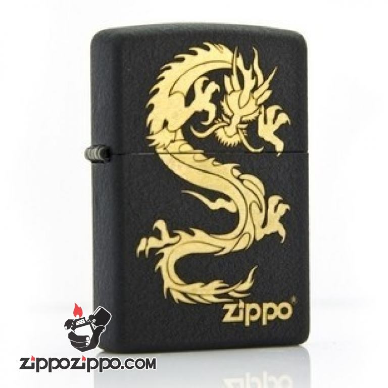 Bật lửa Zippo phiên bản màu đen sơn nứt Jinlong
