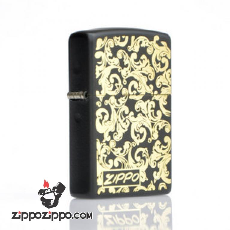 Bật lửa Zippo phiên bản Genuine Arabesque trên bề mặt