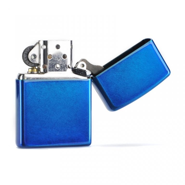 Bật Lửa Zippo Sơn Màu Xanh Da Trời - SKU 24534 – Zippo Cerulean Blue