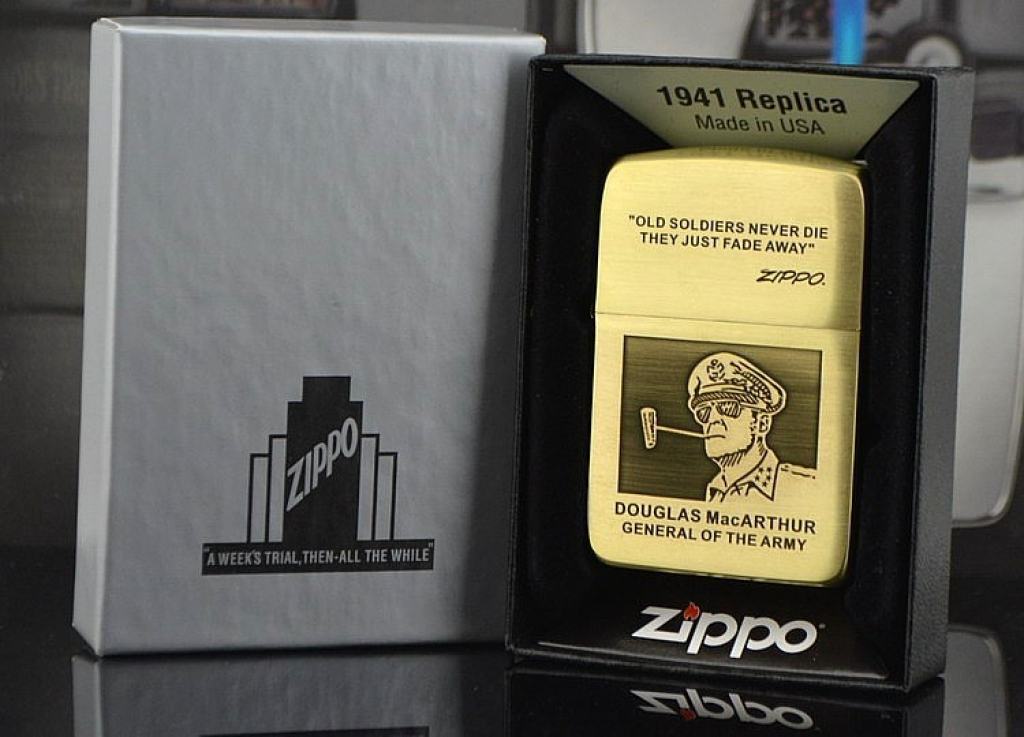 Bật lửa Zippo phiên bản Thế chiến II 1941 MacArthur
