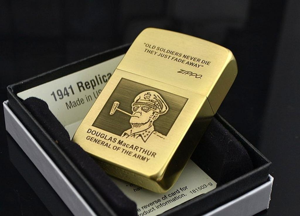 Bật lửa Zippo phiên bản Thế chiến II 1941 MacArthur