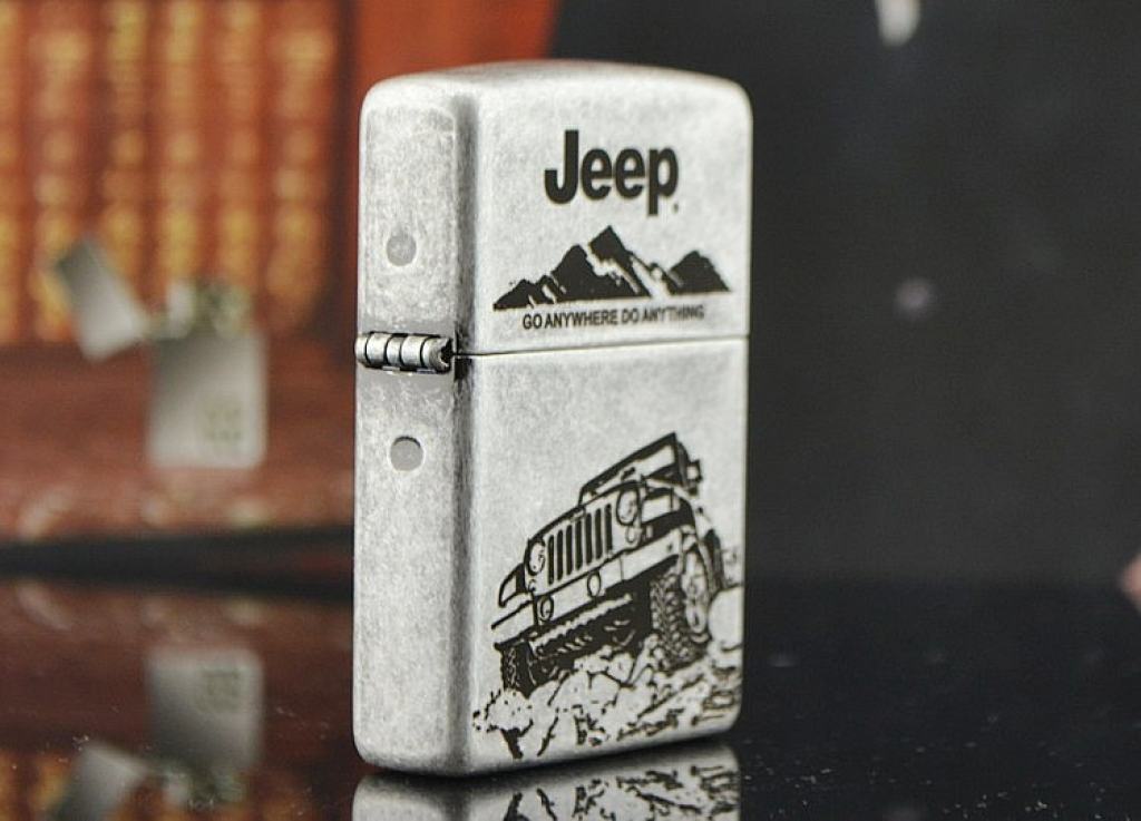 Bật lửa Zippo phiên bản cổ bạc Jeep Grand Jeep TNHH