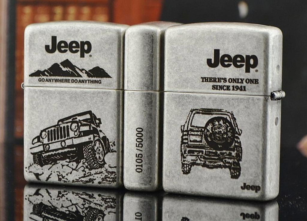 Bật lửa Zippo phiên bản cổ bạc Jeep Grand Jeep TNHH
