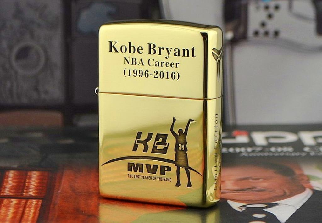 Bật lửa Zippo đồng phiên bản Kobe Bryant
