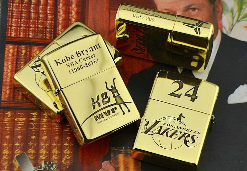 Bật lửa Zippo đồng phiên bản Kobe Bryant