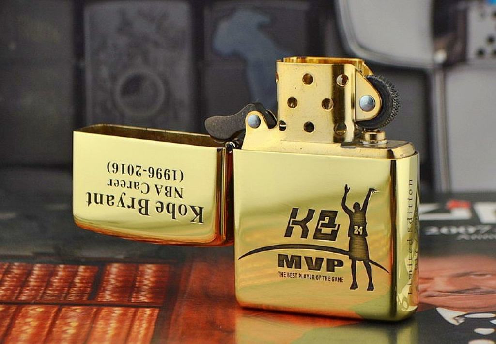 Bật lửa Zippo đồng phiên bản Kobe Bryant