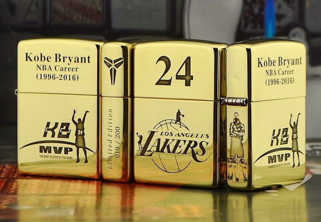 Bật lửa Zippo đồng phiên bản Kobe Bryant