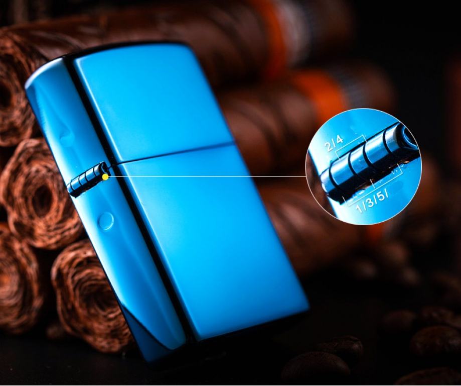 Bật Lửa Zippo Sơn Màu Xanh Ngọc Sapphire - SKU 20446 – Zippo Sapphire