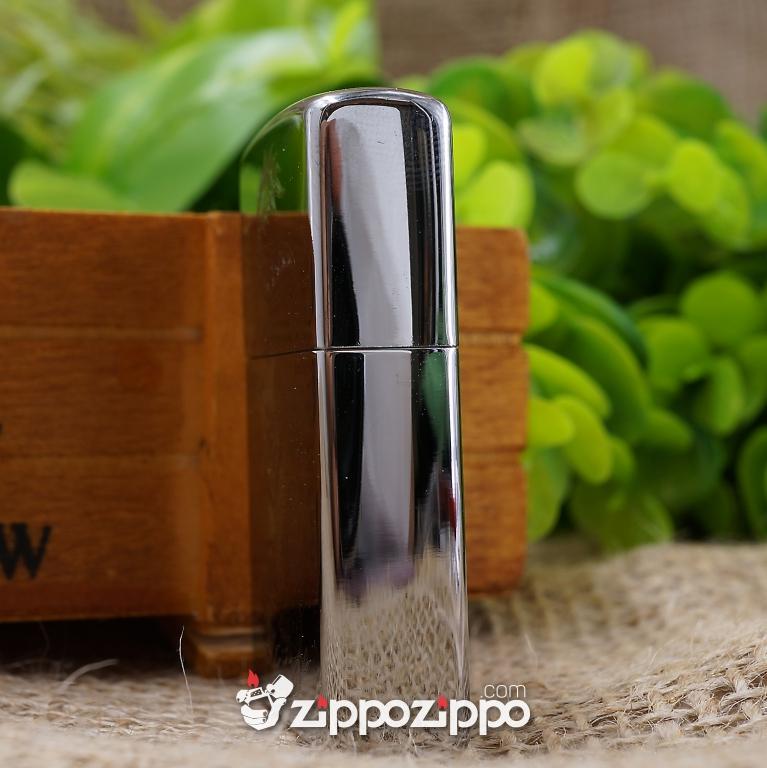 bật lửa zippo mầu bạc khắc quan công cưỡi ngựa