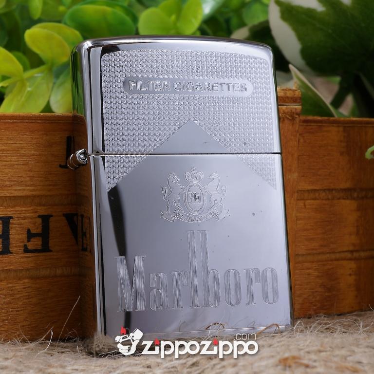 bật lửa zippo khắc hình marlboro