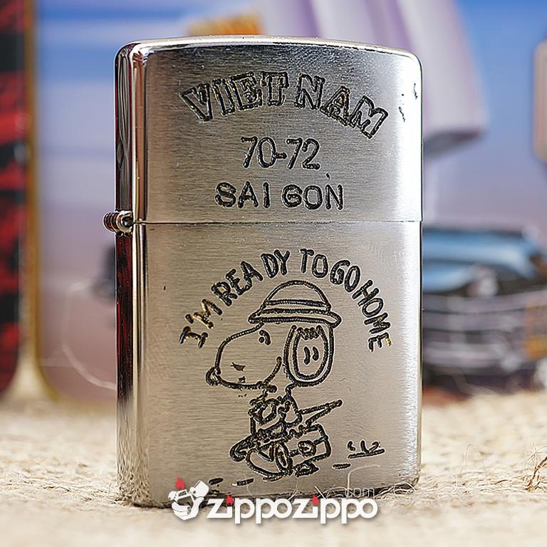 Bật lửa zippo chiến tranh việt nam sản xuất 2017 ( VIETNAM-SAIGON 70-72 )