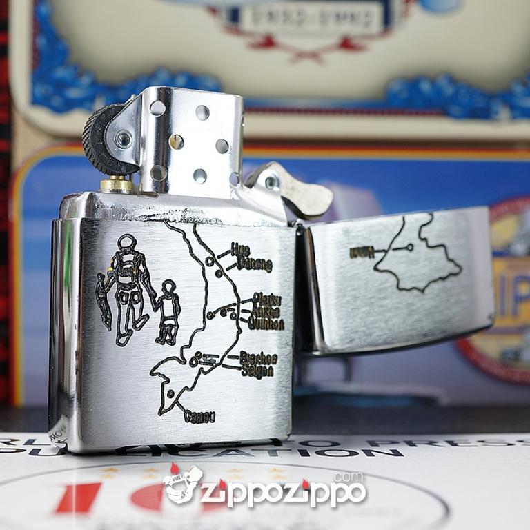 Bật lửa zippo chiến tranh việt nam đời sô (SAT)