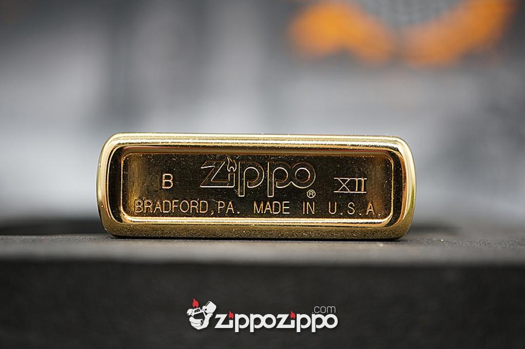 Zippo cổ Camel Mạ Vàng 22k sản xuất năm (1995)