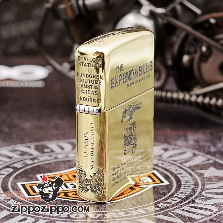 Bật lửa Zippo chính hãng khắc The Expendables ARMOR