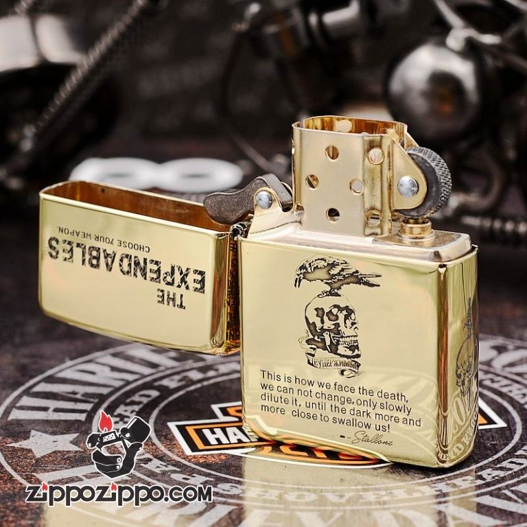 Bật lửa Zippo chính hãng khắc The Expendables ARMOR