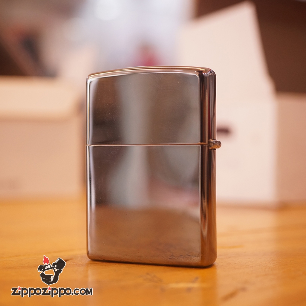 Zippo khắc phật mạ vàng mầu đen