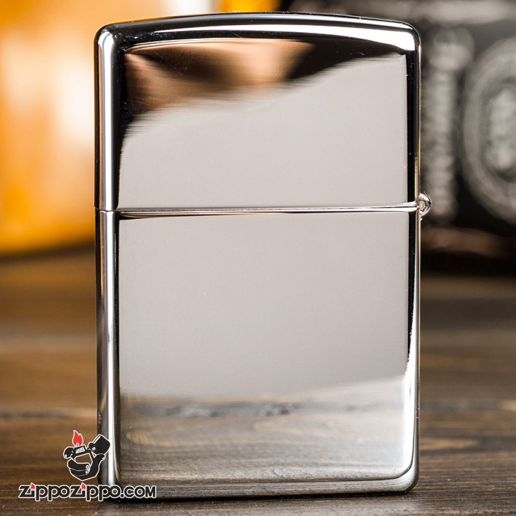 Zippo chính hãng bạc bóng Playboy