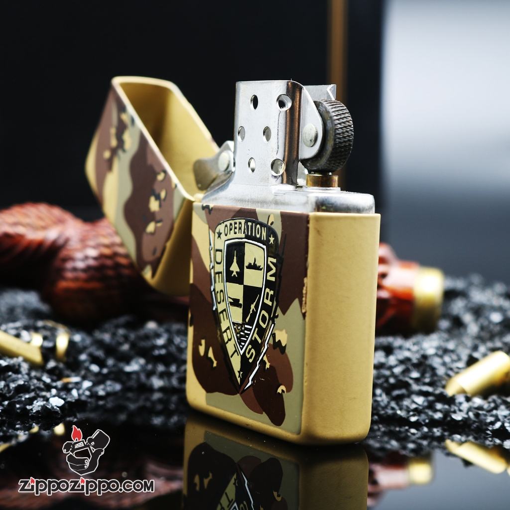 Zippo dàn ri logo storm 1994