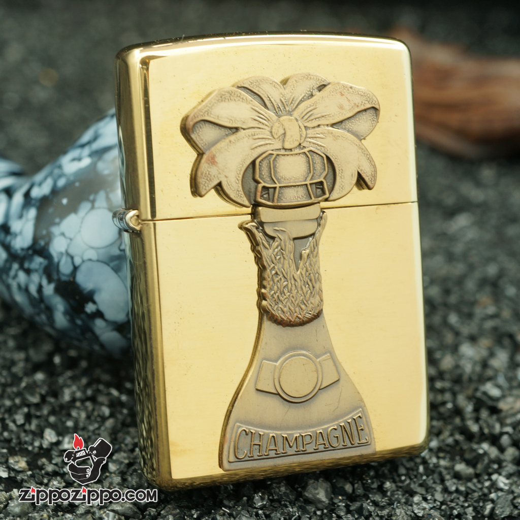 Zippo cổ champagne sản xuất năm 1996