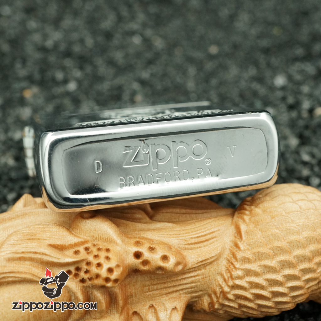Zippo cổ khắc hình tổng thống mỹ - John F. Kennedy 1961-1963 sản xuất năm 1989