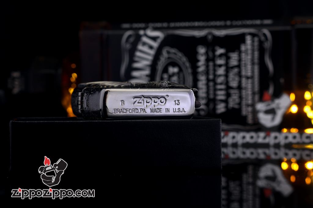 Bật lửa zippo phiên bản giới hạn xuất nhật Zippo Pegasas cánh được mạ bạc
