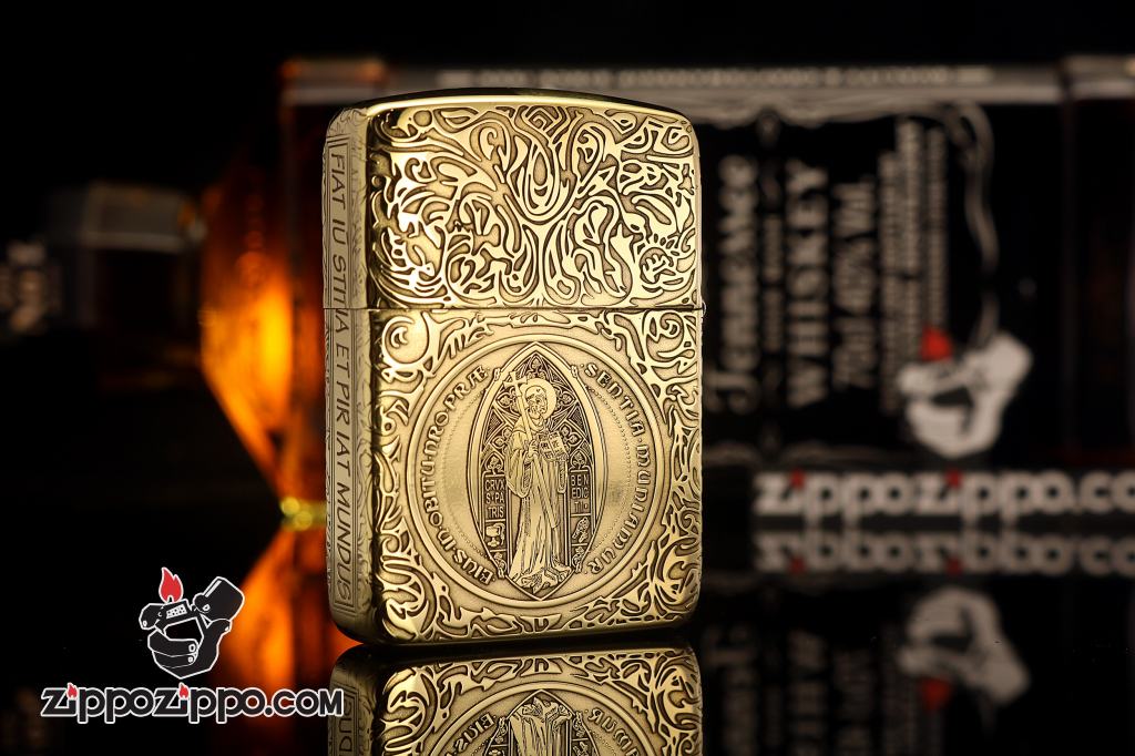 Zippo Chính Hãng Đồng Khăc Nổi Constantine Phiên Bản 1941