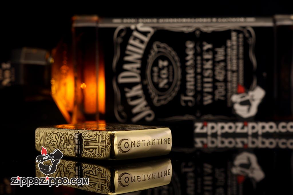 Zippo Chính Hãng Đồng Khăc Nổi Constantine Phiên Bản 1941