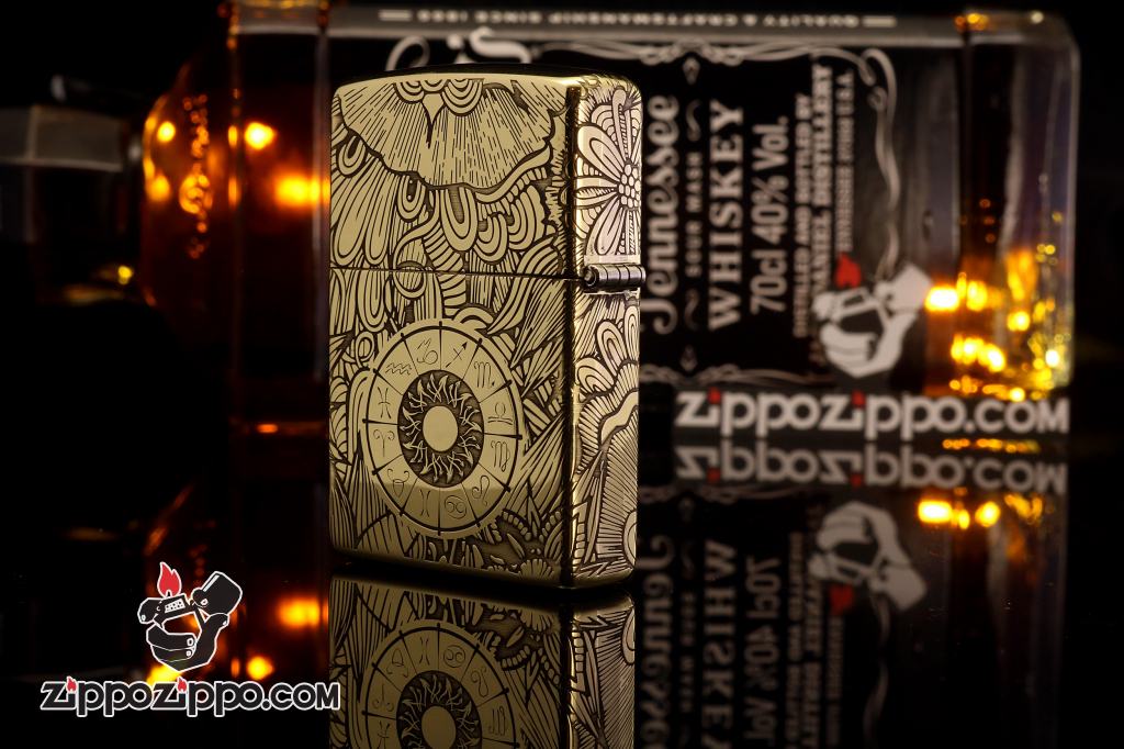 Zippo Chính Hãng Đồng Khắc Cung Hoàng Đạo Xử Nữ