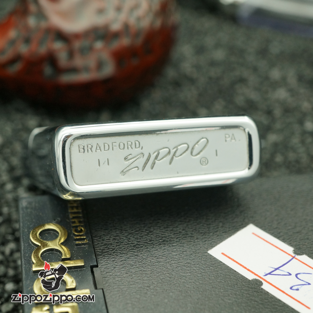 zippo cổ Hopper mầu bạc sản xuất năm 1971