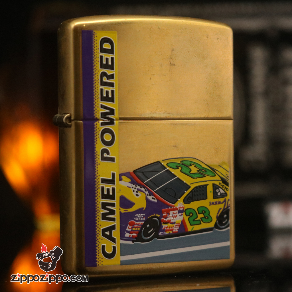Zippo đời la mã sản xuất 1997 CAMEL POWERED