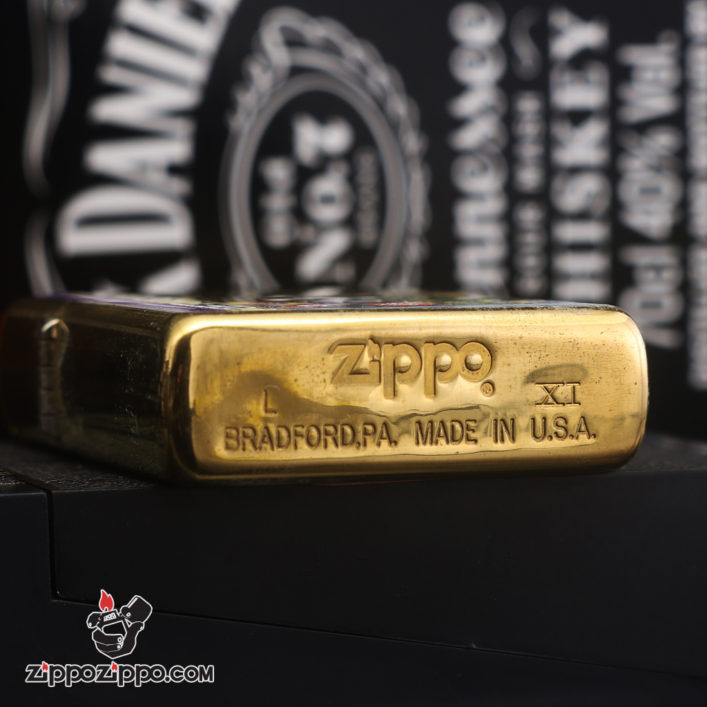 Zippo đời la mã sản xuất 1995 Camel Powered