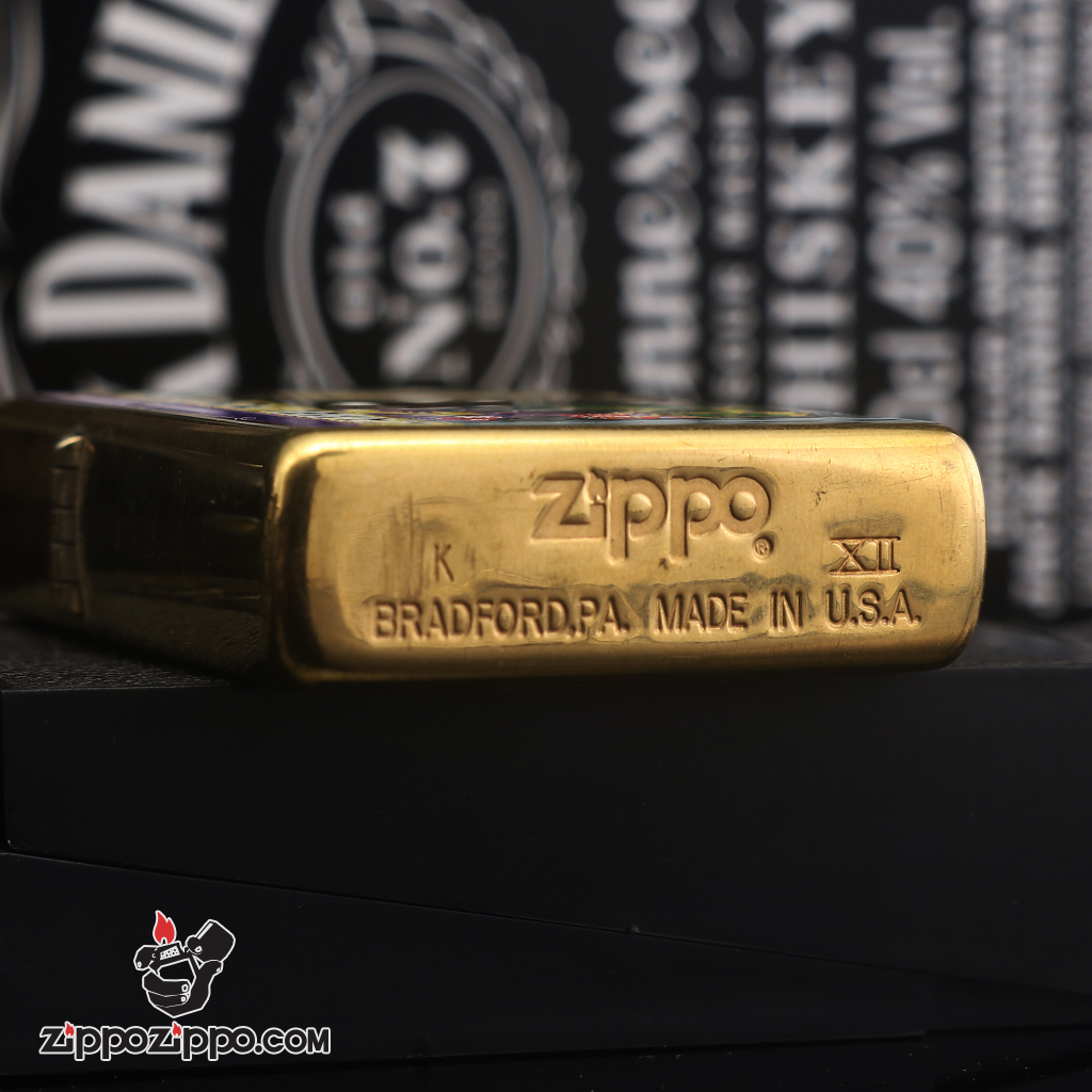 Zippo đời la mã sản xuất 1996 Camel Powered