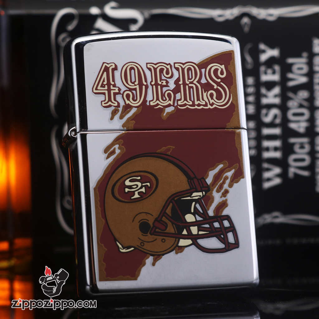 Zippo đời la mã sản xuất 1999 đội bóng bầu dục 49 ERS