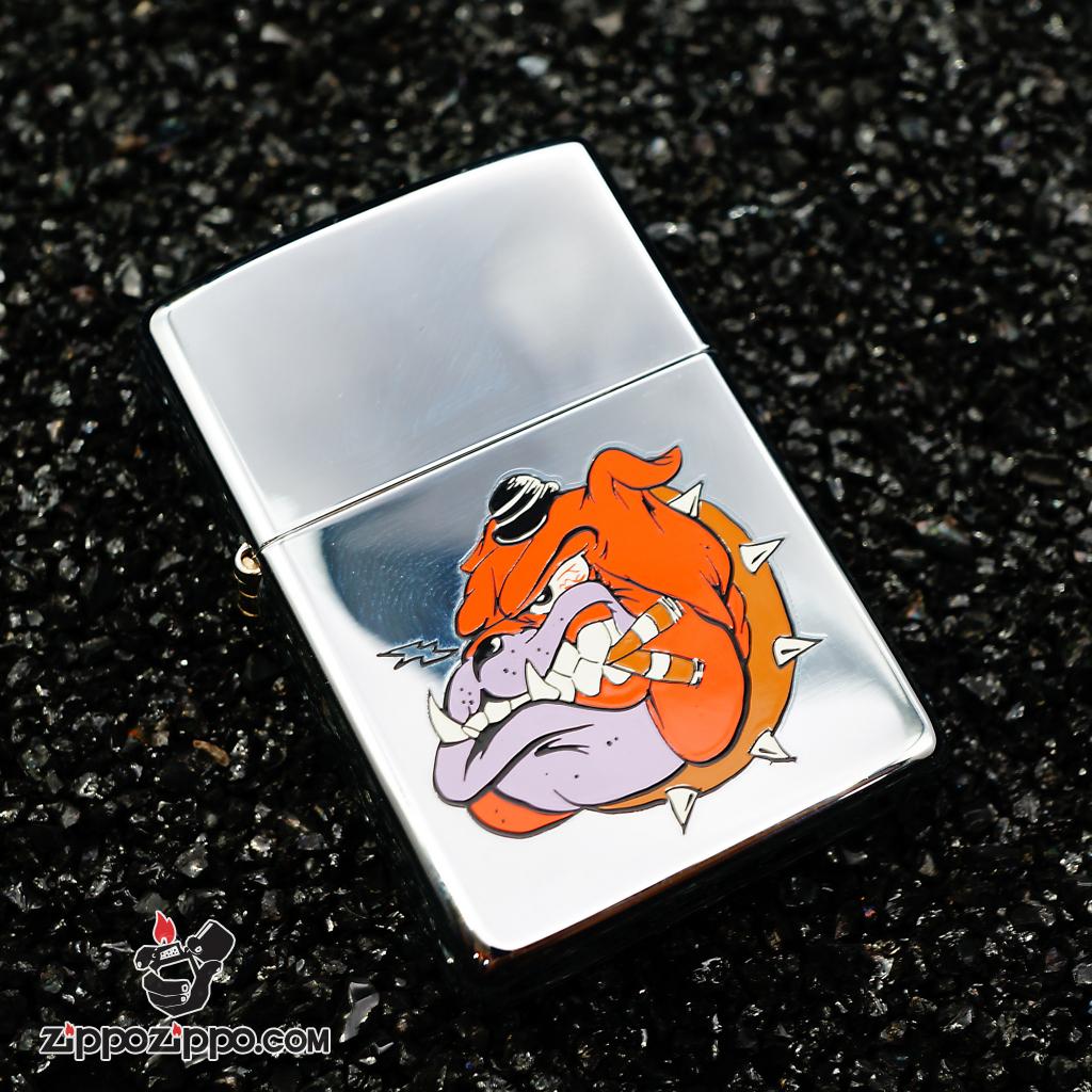 Zippo đời la mã sản xuất 2000 Bulldog