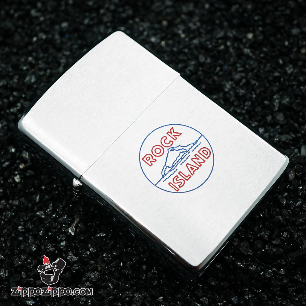 Zippo cổ sản xuất 1973 ROCK ISLAND