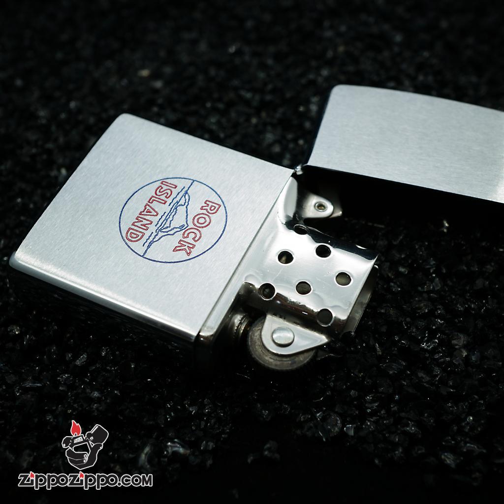 Zippo cổ sản xuất 1973 ROCK ISLAND