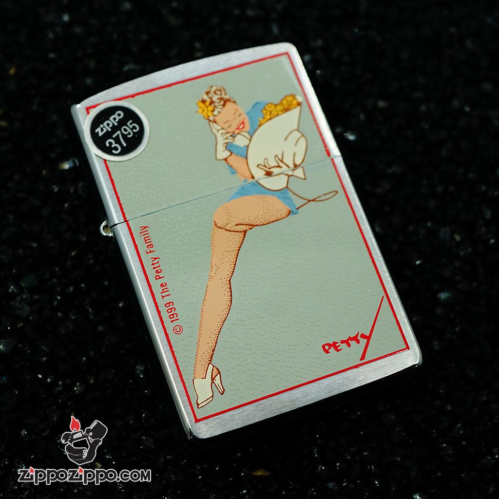 Zippo đời la mã sản xuất 1998 PETTY